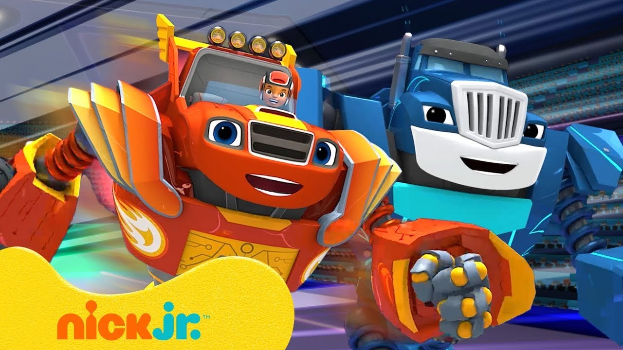 Blaze i mega maszyny | Blaze używa MOCY ROBOTA na misjach i ratunkach! ⚽️ #2 | 3 GODZINY | Nick Jr.