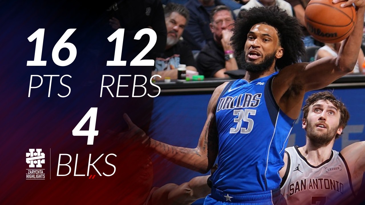 Marvin Bagley 16 pkt. 12 zbi&oacute;rek 4 bloki przeciwko Spurs w sezonie 25/26