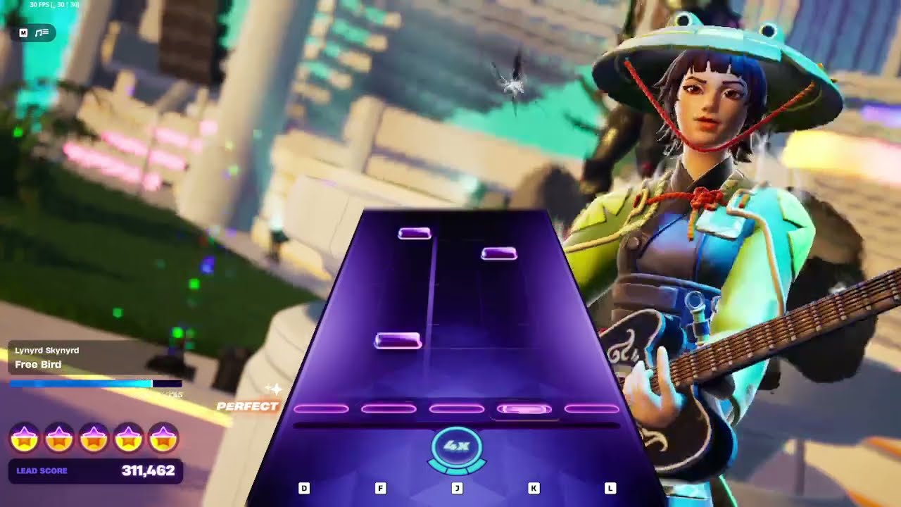 Fortnite Festival - Lynyrd Skynyrd - Free Bird - Expert Lead (99%)