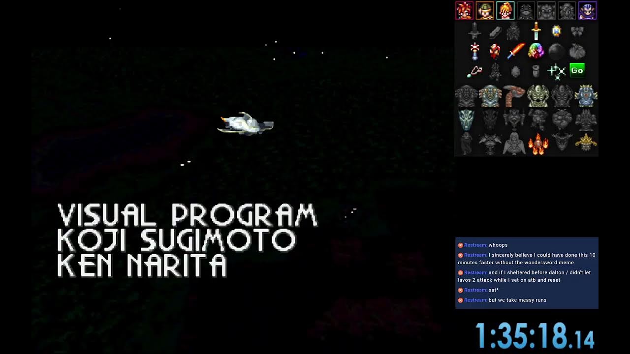 Chrono Trigger Jets of Time tournament practice async 'owypjg' SPOILERS no mic