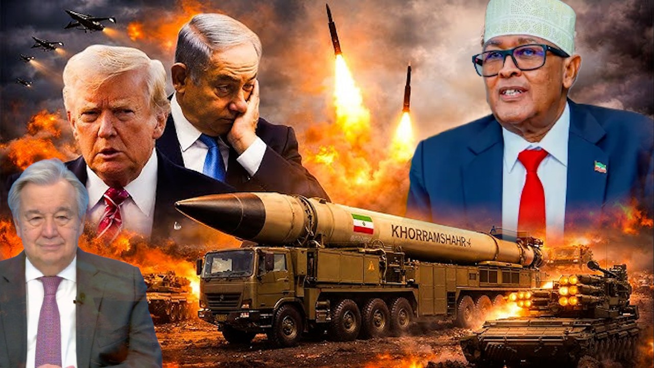 DEG-DEG: TRUMP OO KA QUUSTAY BARIGA DHEXE, GANTAALADA ISRAEL & IRAN & SOMALILAND OO TURKIGA…