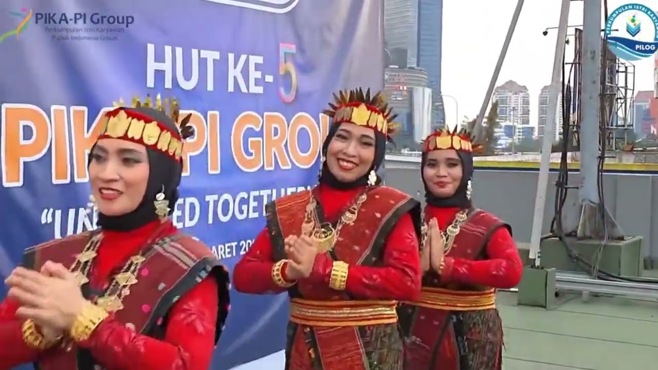 Tari SINANGGAR TULO   Persembahan PIKA PILOG pada acara puncak HUT PIKA PI Group Ke 5 tahun 202