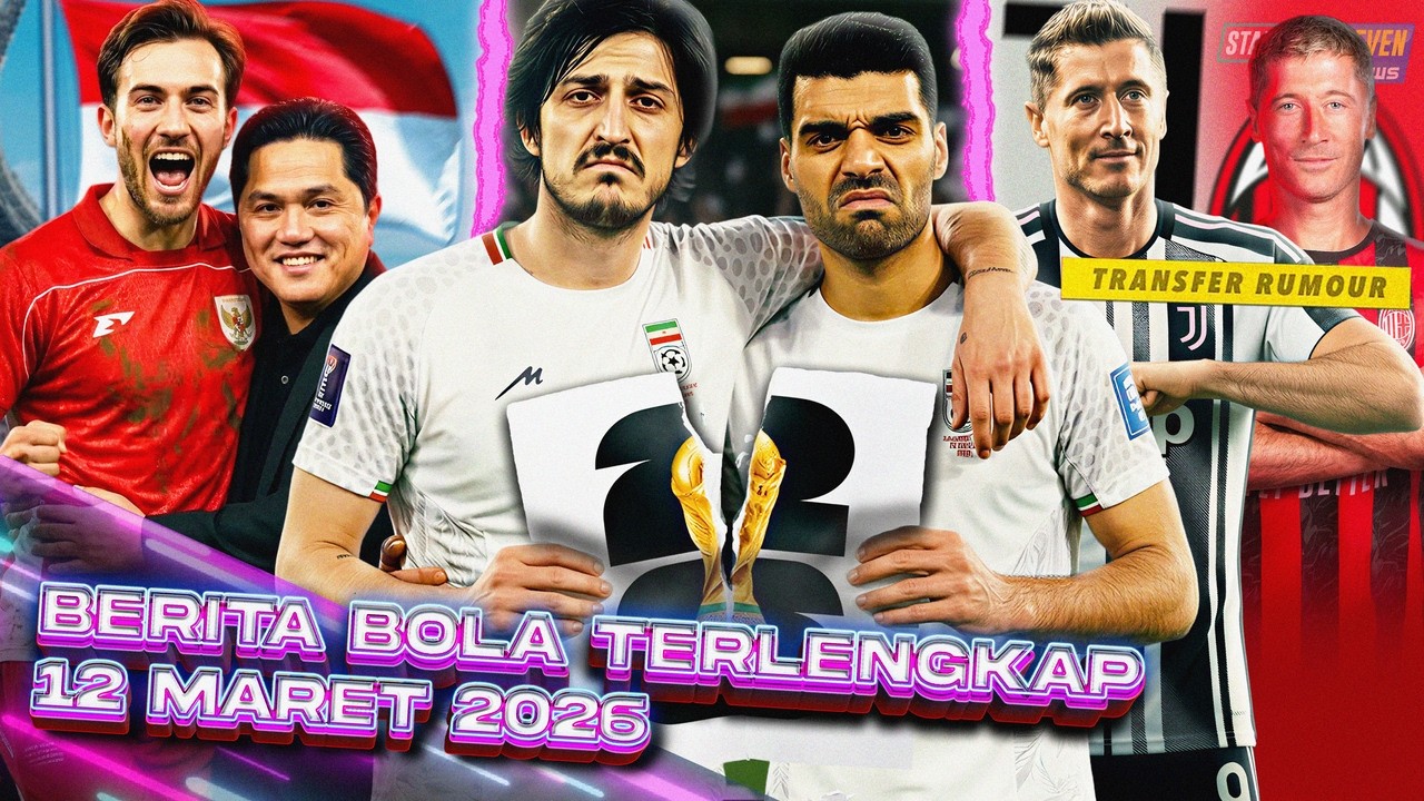 RESMI! IRAN CABUT Dari PIALA DUNIA 😱 PSSI Datangkan ZANDBERGEN 🤔  JUVE & MILAN Rebutan LEWY 🤯