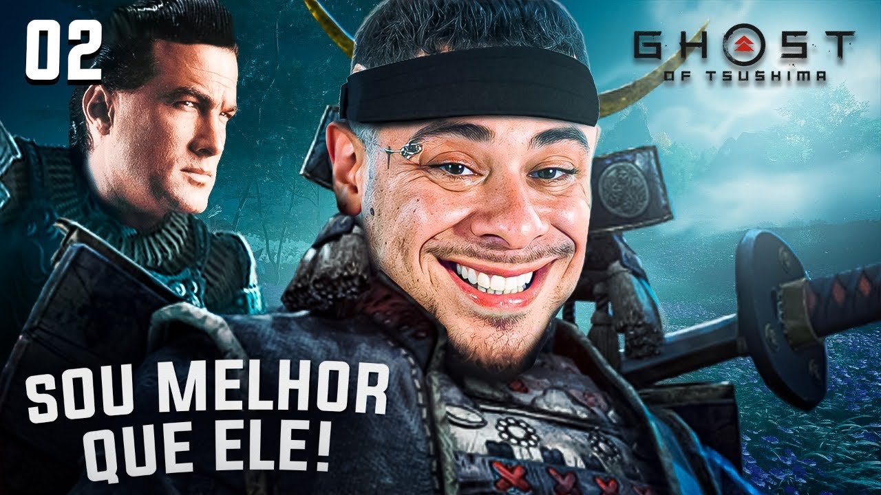GHOST OF TSUSHIMA #2 - STEVEN SEGAL FICO BOLADO! - LEO STRONDA