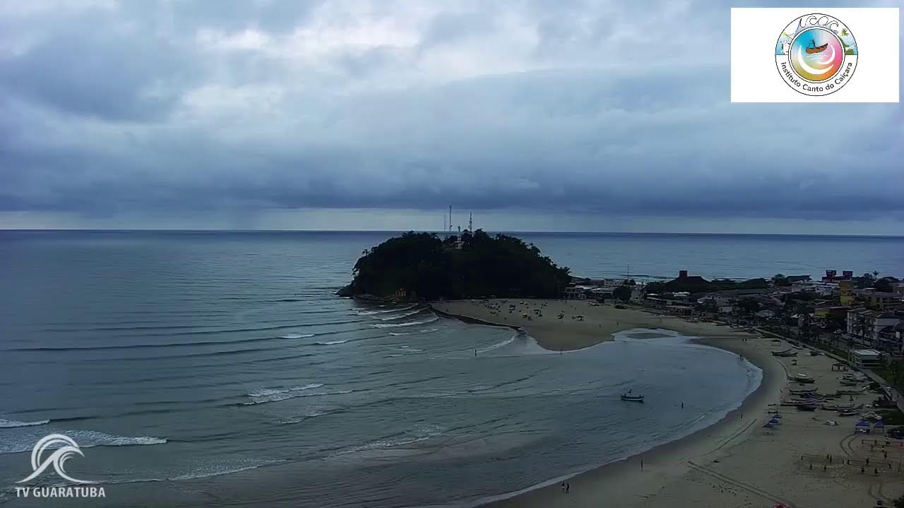 Bom dia Guaratuba - Sábado amanhece emburrado