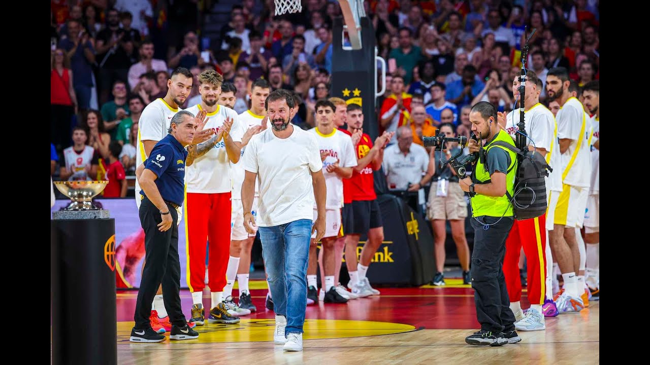 Así fue el homenaje a Sergio Llull en el Movistar Arena
