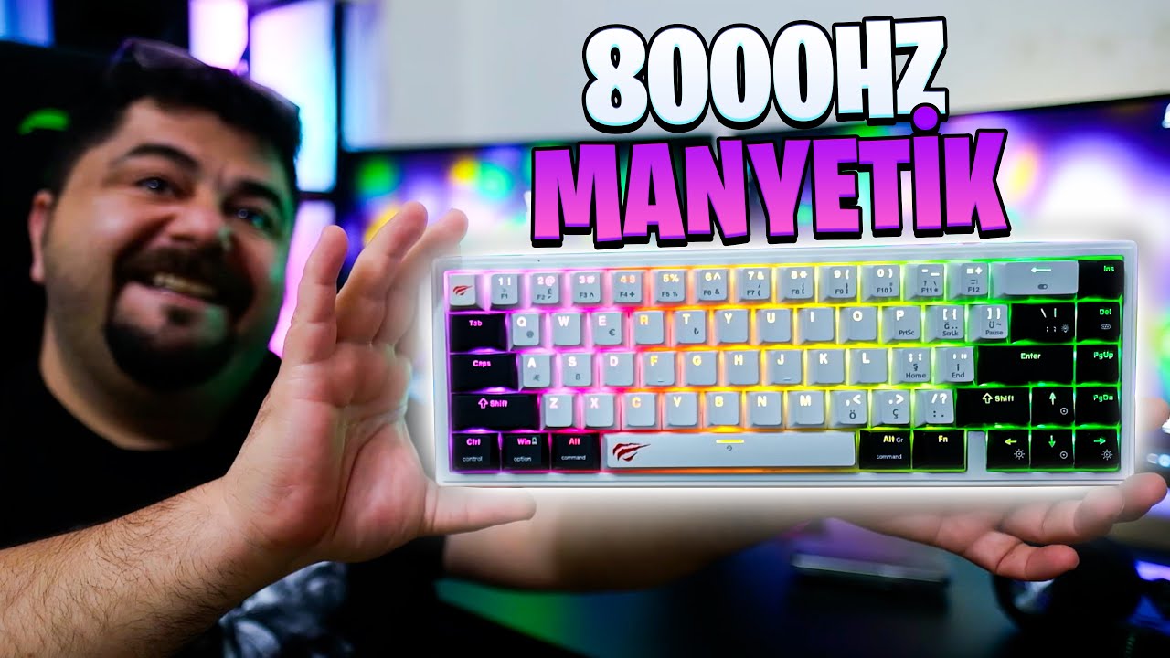⚡ 8000 Hz HIZ CANAVARI! Havit KB900L Manyetik Switch Klavye İncelemesi