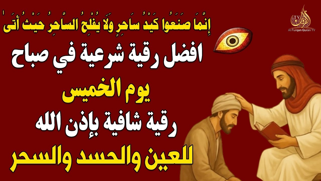 أفضل رقية شرعية في صباح يوم الخميس علاج الحسد_السحر_العين _حفظ وتحصين للمنزل _القارئ علاء عقل