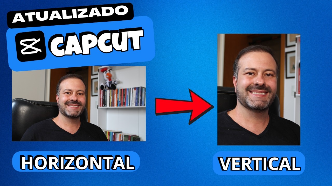 Como Transformar Video Horizontal Em Vertical no CapCut