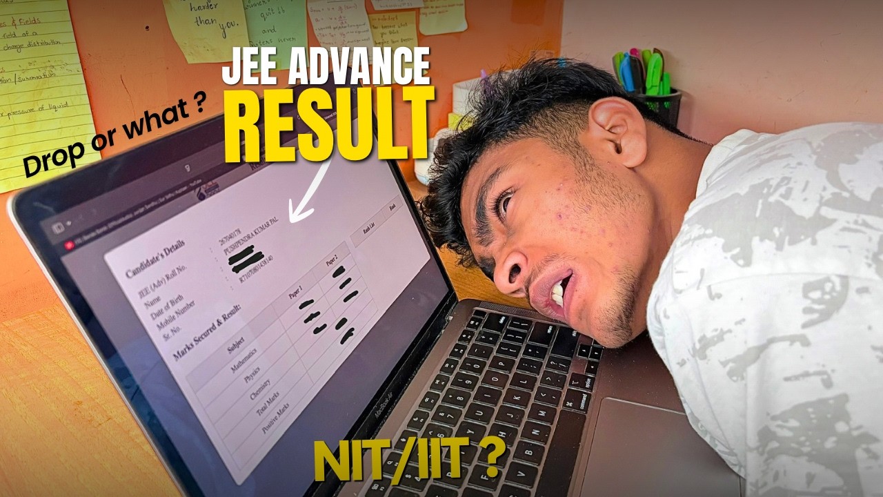My Jee Advanced result 2026 💔