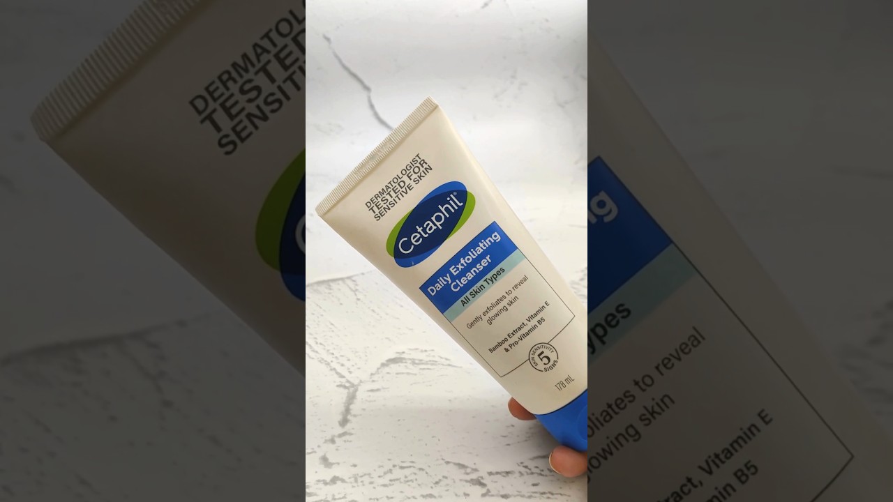 Cetaphil Daily Exfoliating Cleanser ✨😍 #Cetaphil #cetaphilcleanser #shorts #shortsfeed #skincare