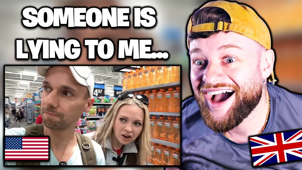 British Guy reacts to British Family goes grocery shopping at WALMART for the FIRST TIME!