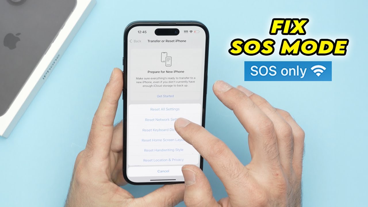 iPhone 16 / Pro: How to Fix SOS Mode