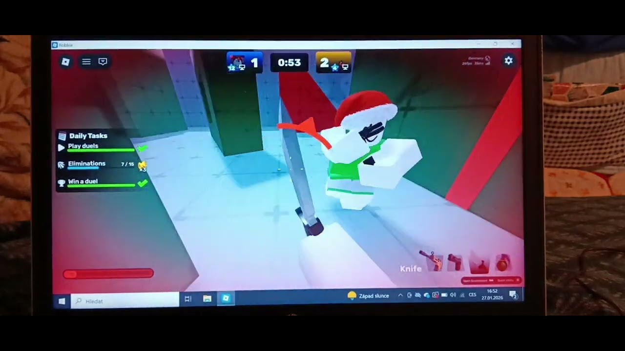 První roblox video