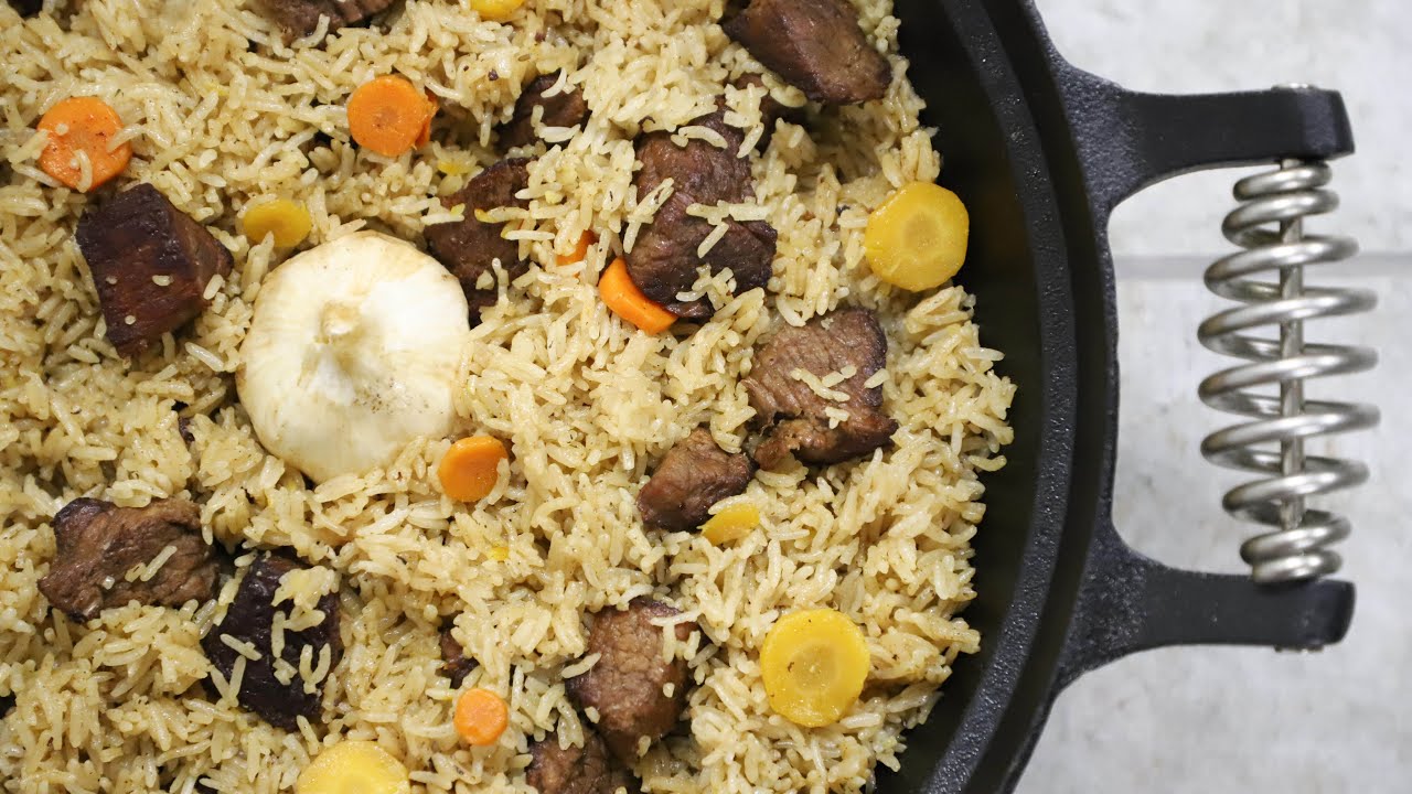 Готовлю Настоящий Плов - Рис с Мясом - Рецепт от Эгине - Heghineh Cooking Show in Russian