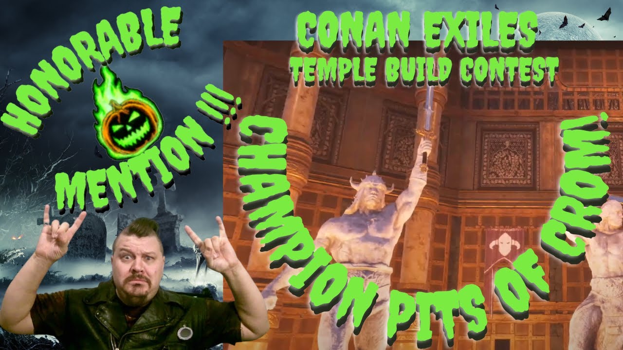 Conan Exiles: Champion Pits of Crom (Temple Build Contest Entry)