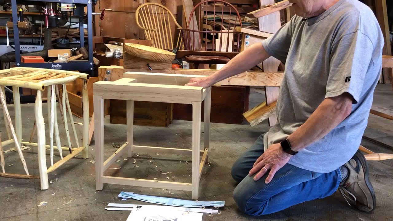First Steps in Building an Ancient Stool
