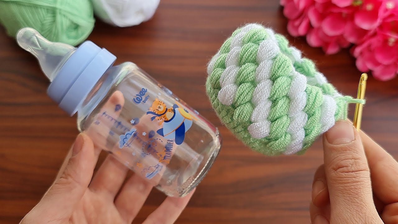 Wow! super idea 😍 Soft crochet for little hands ✔ Minik eller i&ccedil;in yumuşak tığ işi