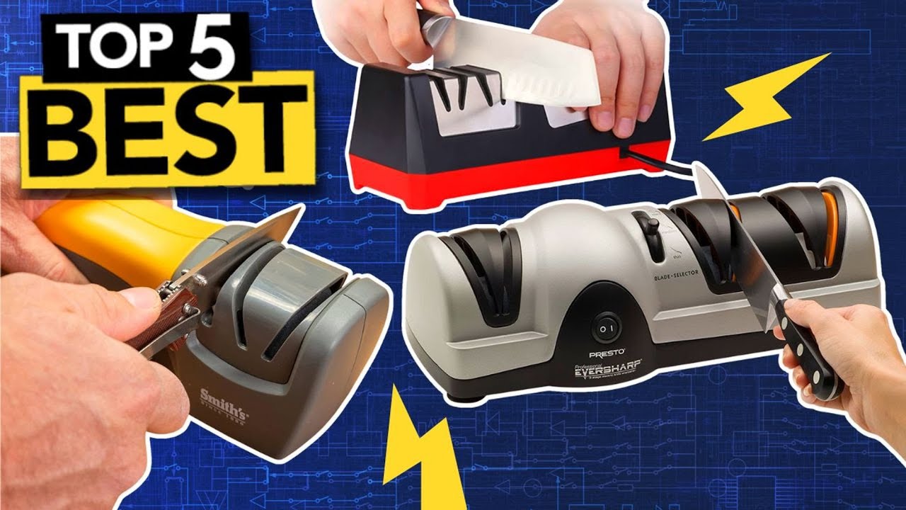 TOP 5 Best Electric Knife Sharpener [ Buyer's Guide ]