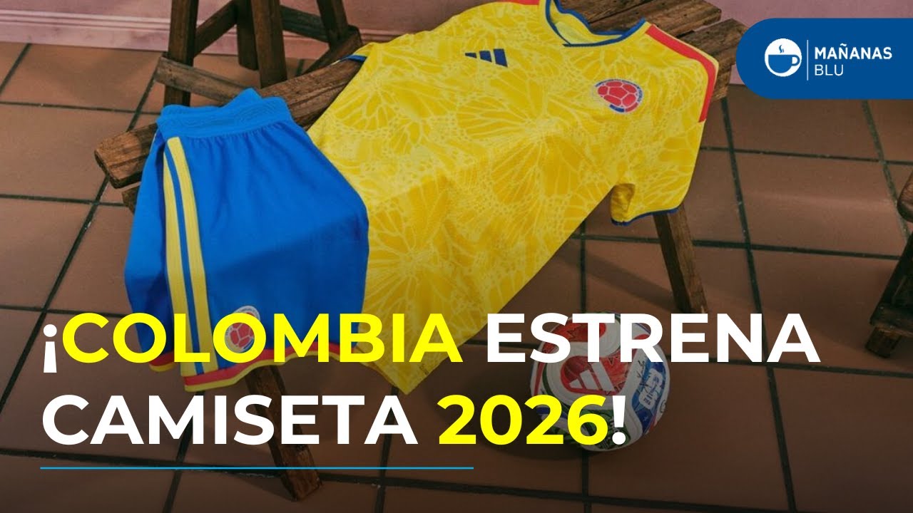 Revelada: as&iacute; es la camiseta de Colombia de Adidas para el Mundial 2026