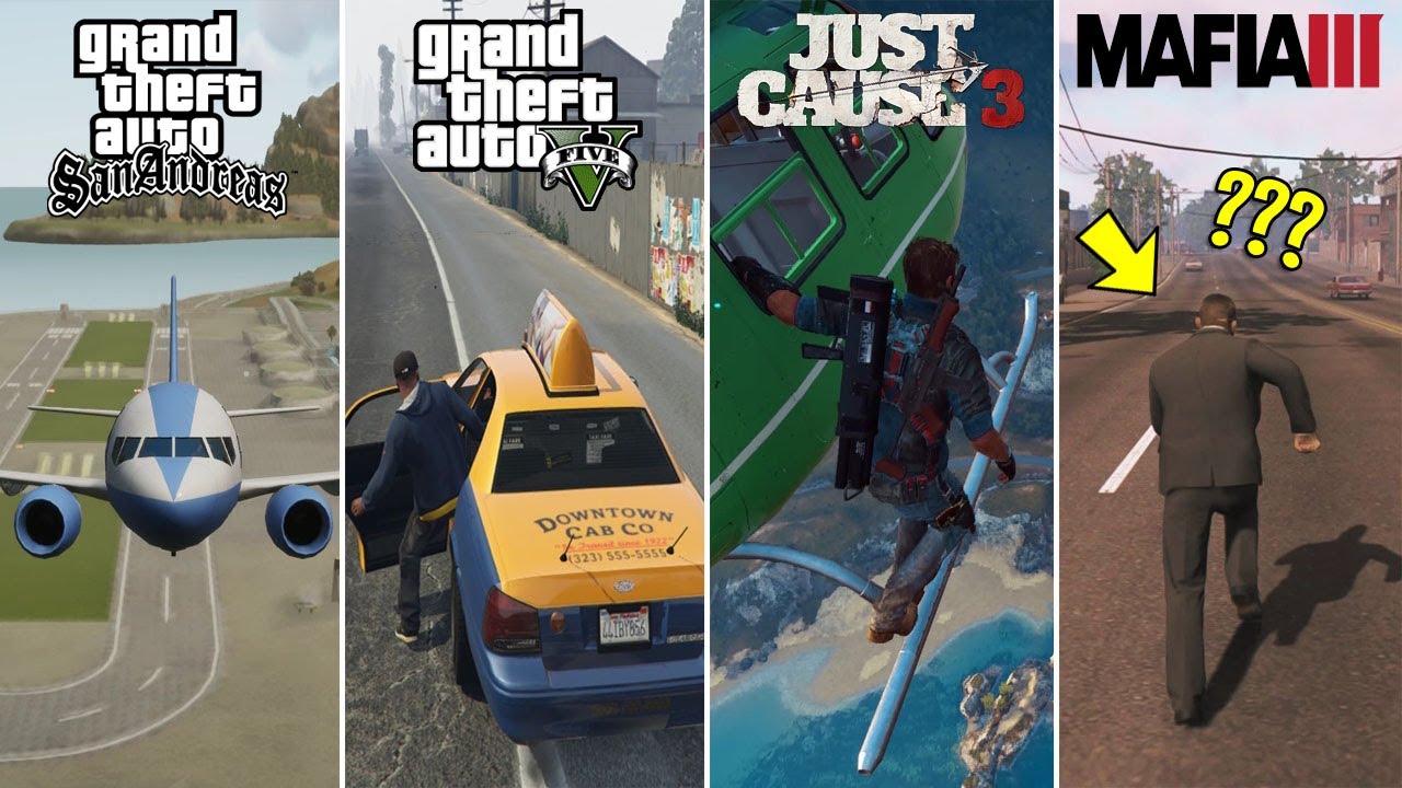 Dari naik Taksi hingga dijemput Helikopter, inilah FAST TRAVEL pada 27 Game Open World.