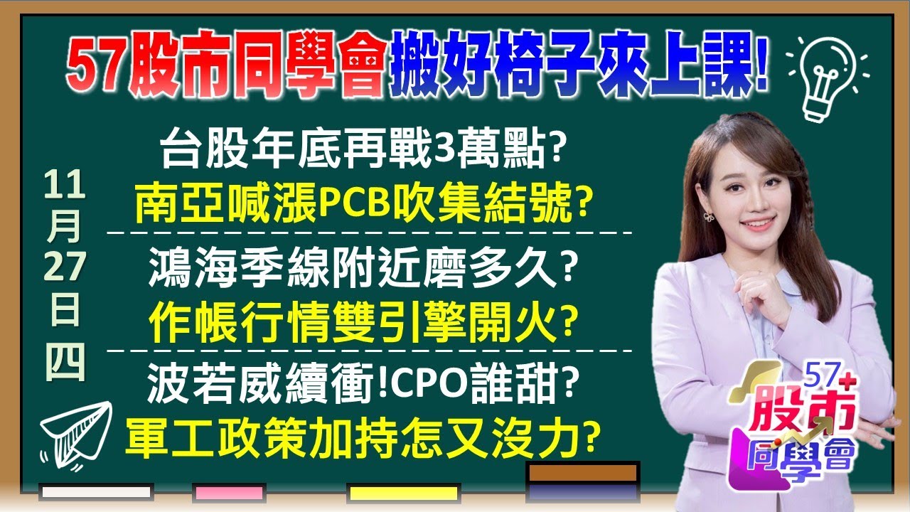 一封漲價信！南亞躍台塑集團救星＋PCB發動機？單周強彈千點！華東 創見明出關 記憶體再出發 光聖創高拉回買vs零股撿聯發科vs鴻海季線？《57股市同學會》葉子菁 蕭又銘 林柏錦 李健明