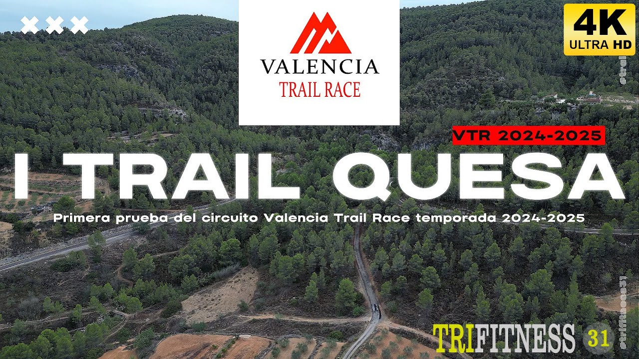 TRAIL QUESA 2024 🏆 CLASIFICACIÓN DESDE DENTRO DEL RECORRIDO | CIRCUITO VALENCIA TRAIL RACE