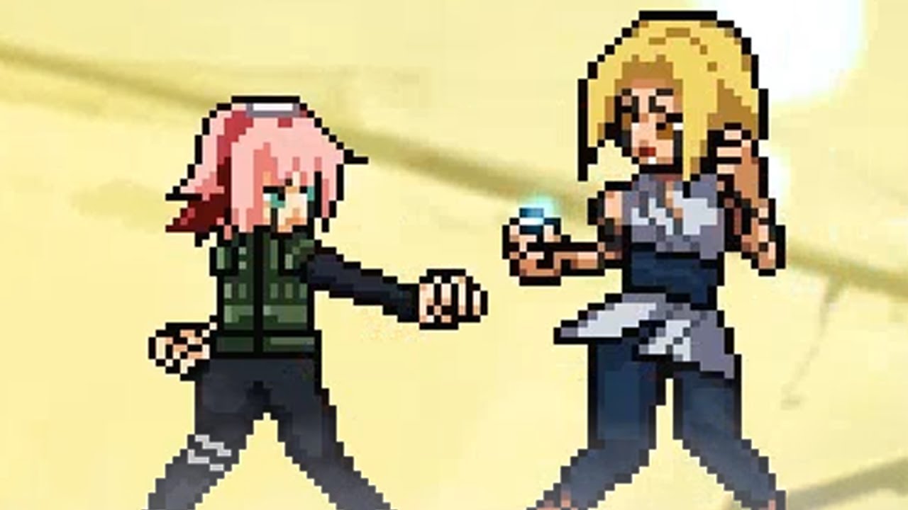 Sakura Byakugo vs Tsunade - Naruto Shippuden Epic High Level MUGEN