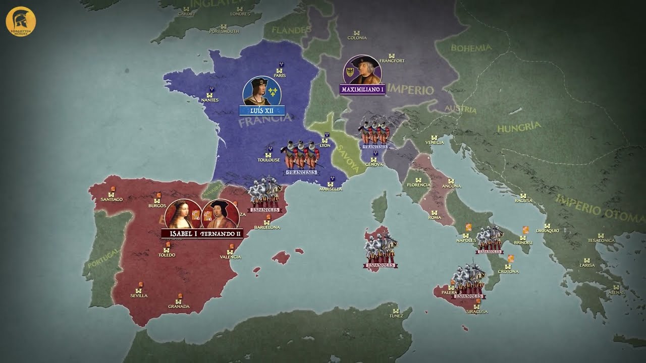 La conquista del Reino de N&aacute;poles - Batalla de Garellano 1503