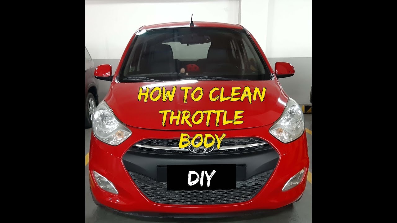 How to clean throttle body Hyundai i10