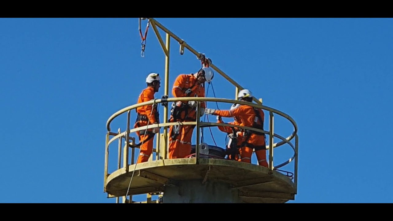O QUE ACONTECE EM UM RESGATE DE VÍTIMA EM TORRE (SIMULADO)