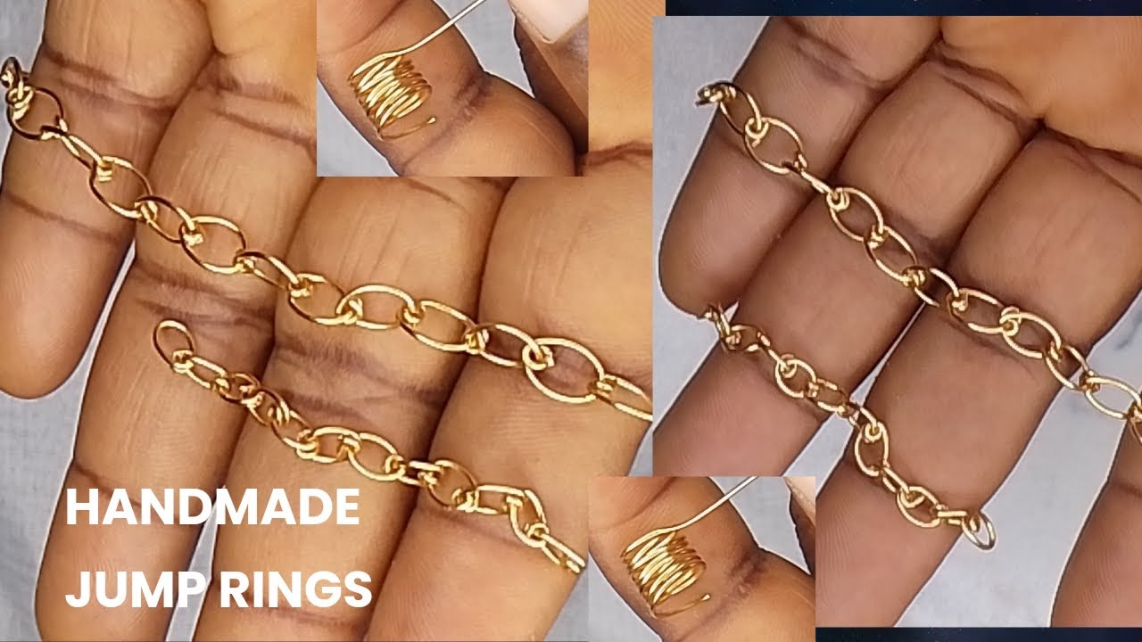 How To Make Jump Rings: Diy Handmade Jump Rings To Form Chains