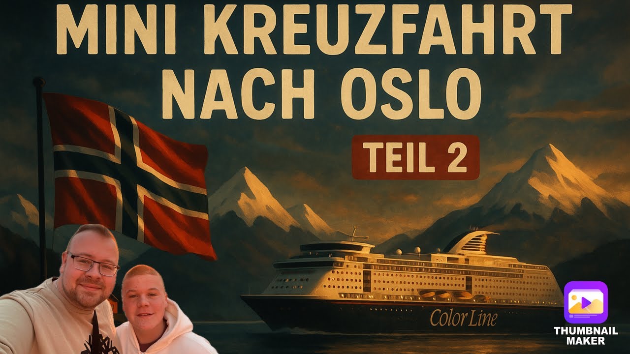 🇳🇴 Mini - KREUZFAHRT Kiel - Oslo 🇳🇴 TEIL 2 mit Color Line nach Norwegen | die PÜFFCHENS