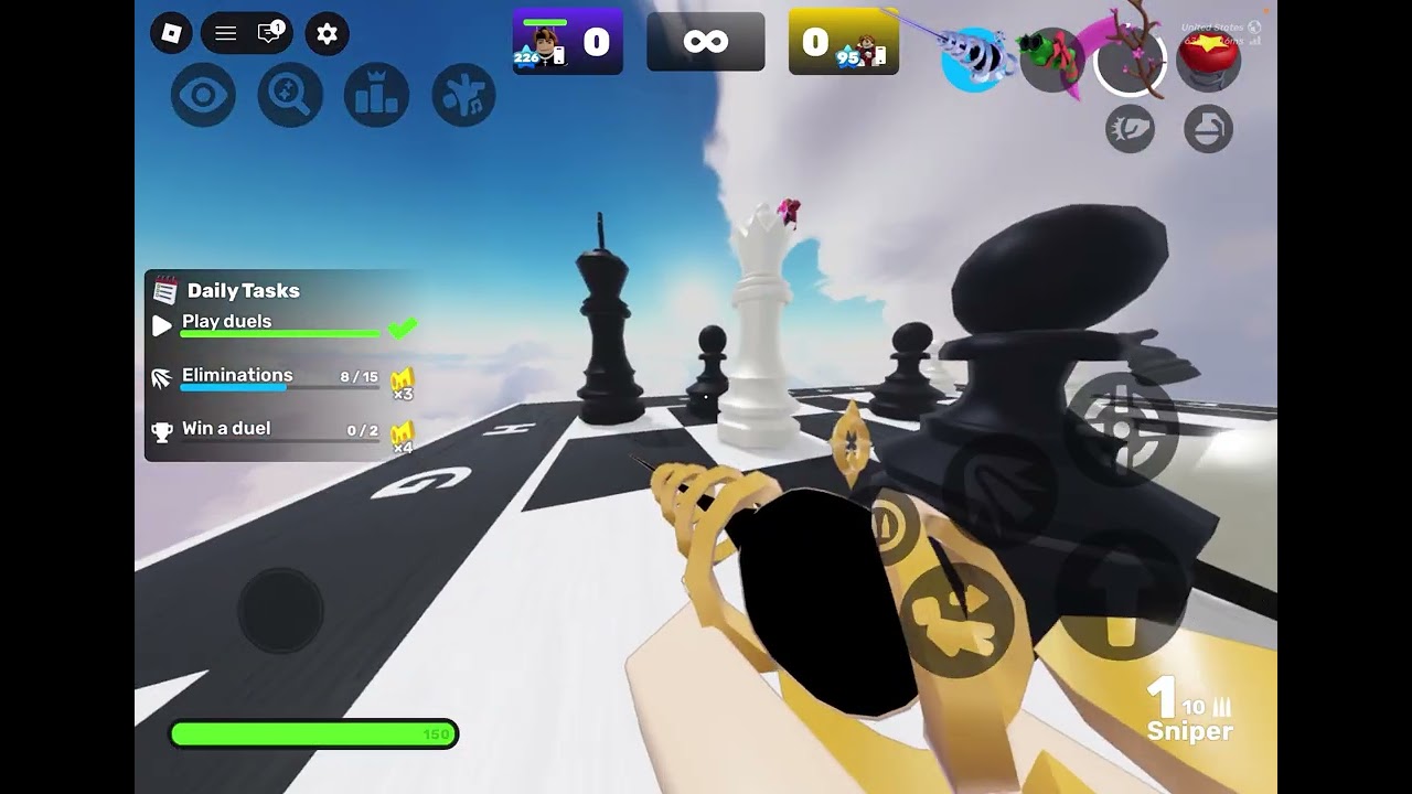 Rivals with friend
