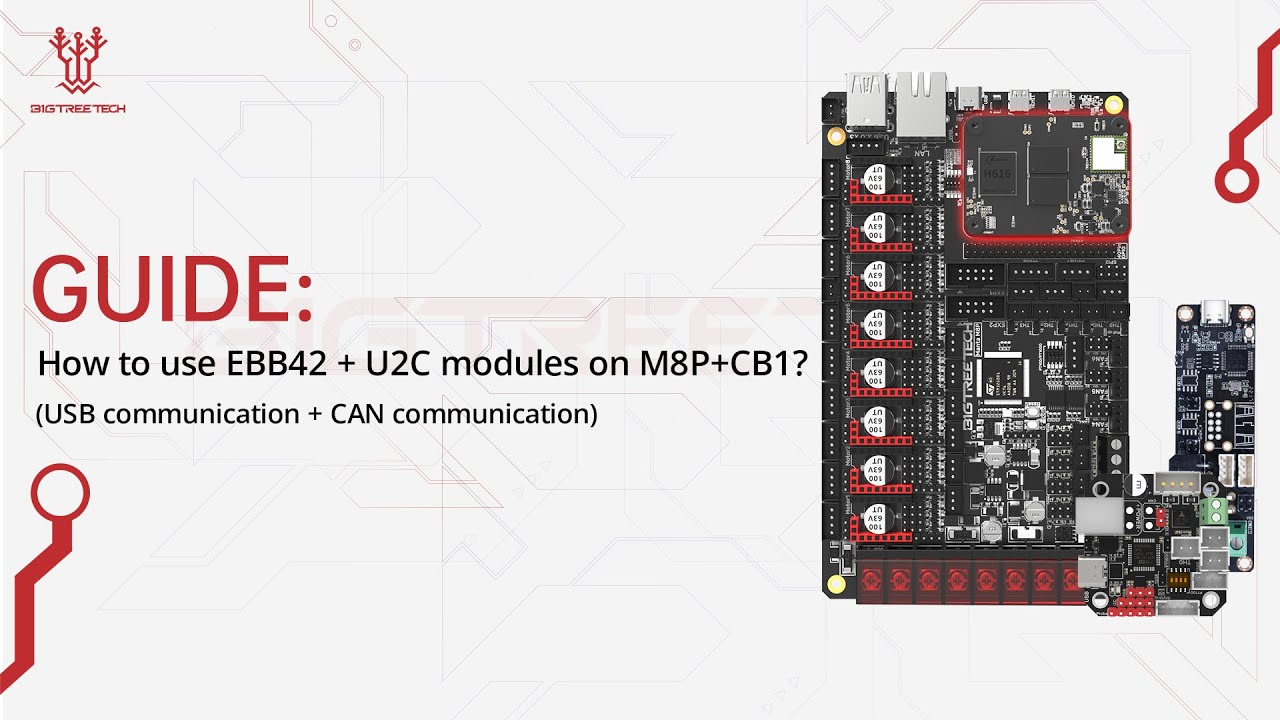 Guide: How to use EBB42 + U2C module on M8P+CB1?  (USB communication +CAN communication)