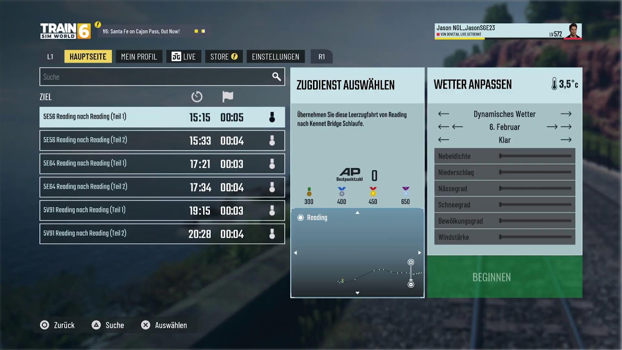 Lets play Tsw6 #006 Great western remaster