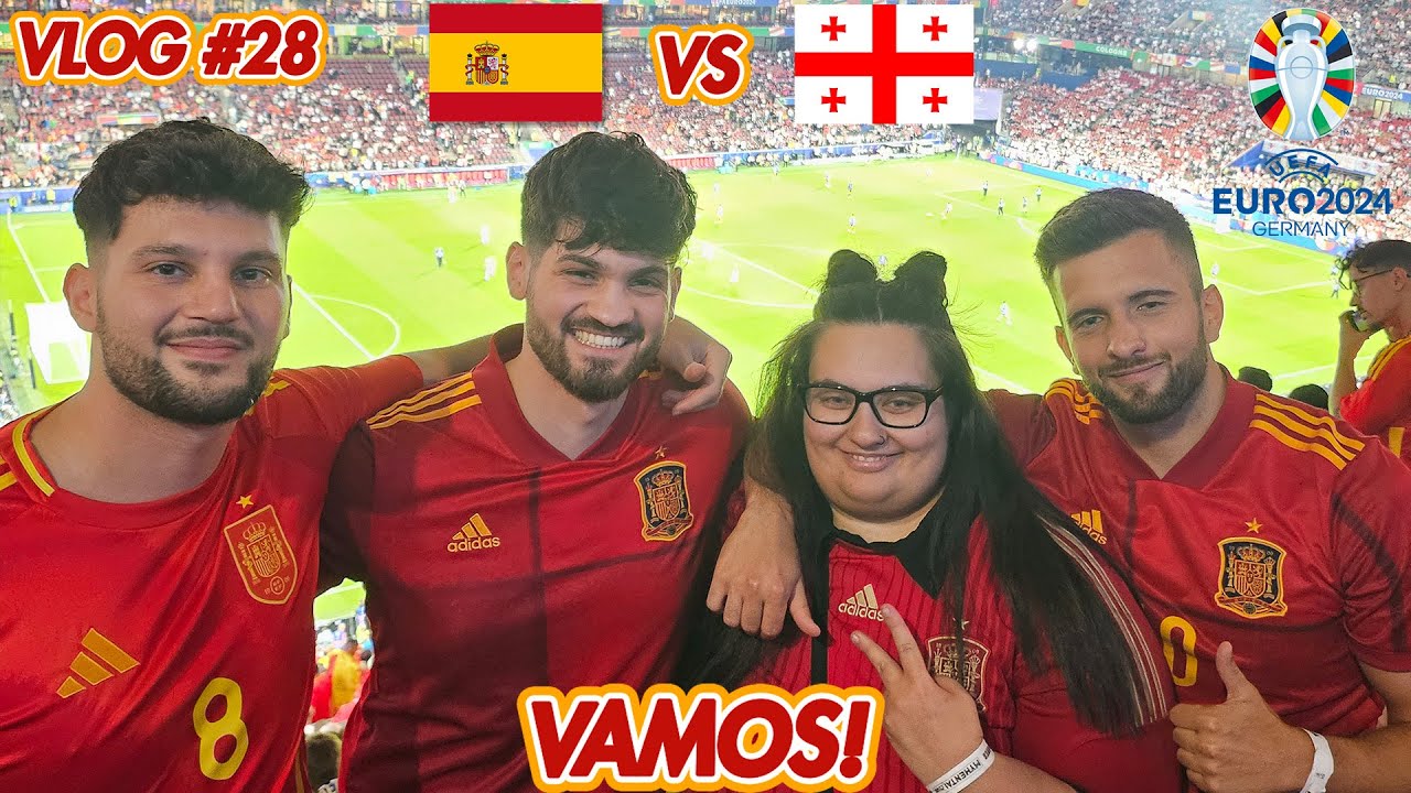 ROAD TO QUARTERFINALS! 🔥I Spanien 🇪🇸 vs 🇬🇪 Georgien ⚽ I EURO 2024 Achtelfinale I VLOG #28 I Lordicem