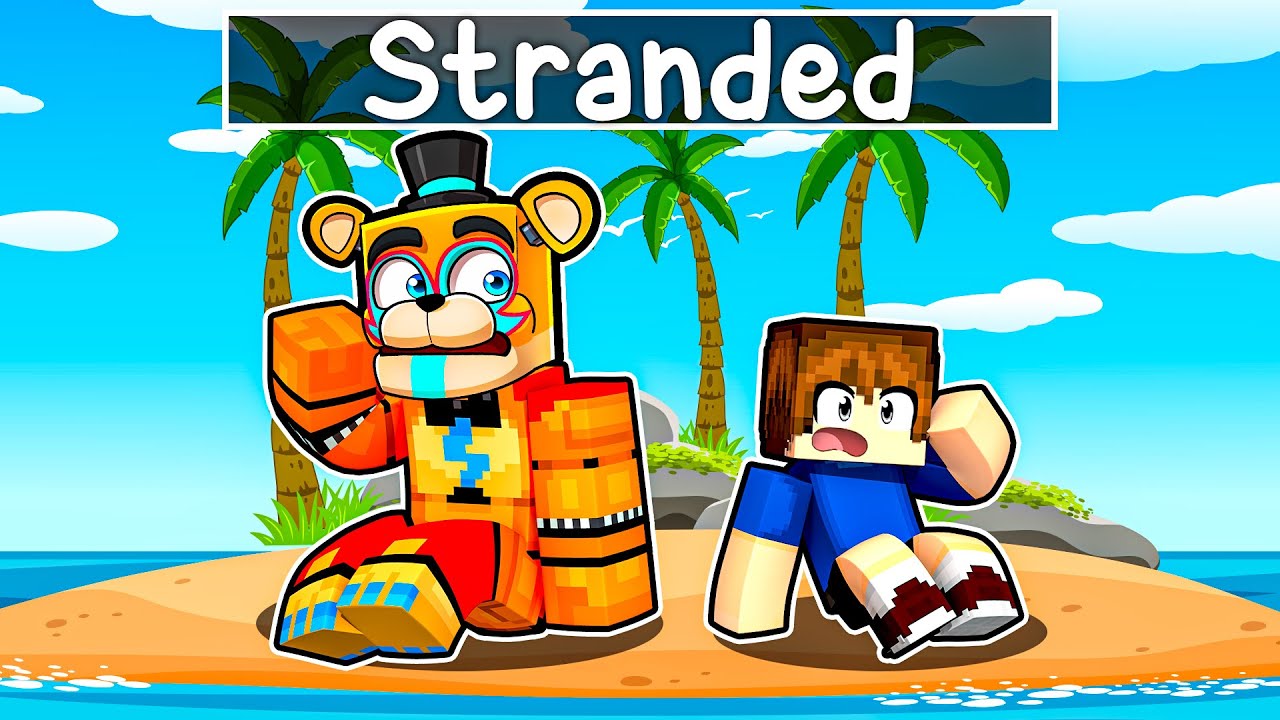 Surviving on an ISLAND with Glamrock Freddy and Gregory