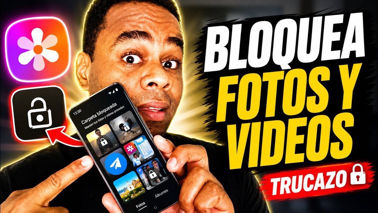 TRUCAZO para BLOQUEAR álbumes de FOTOS y videos