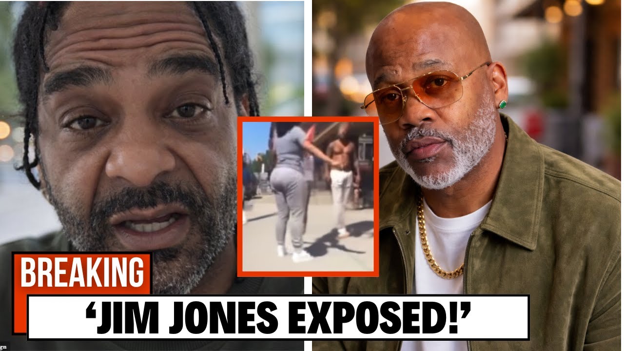Jim Jones EXPOSED For DUCKING Dame Dash FADE & Trying To JUMP Him In SURFACED Video “IM..