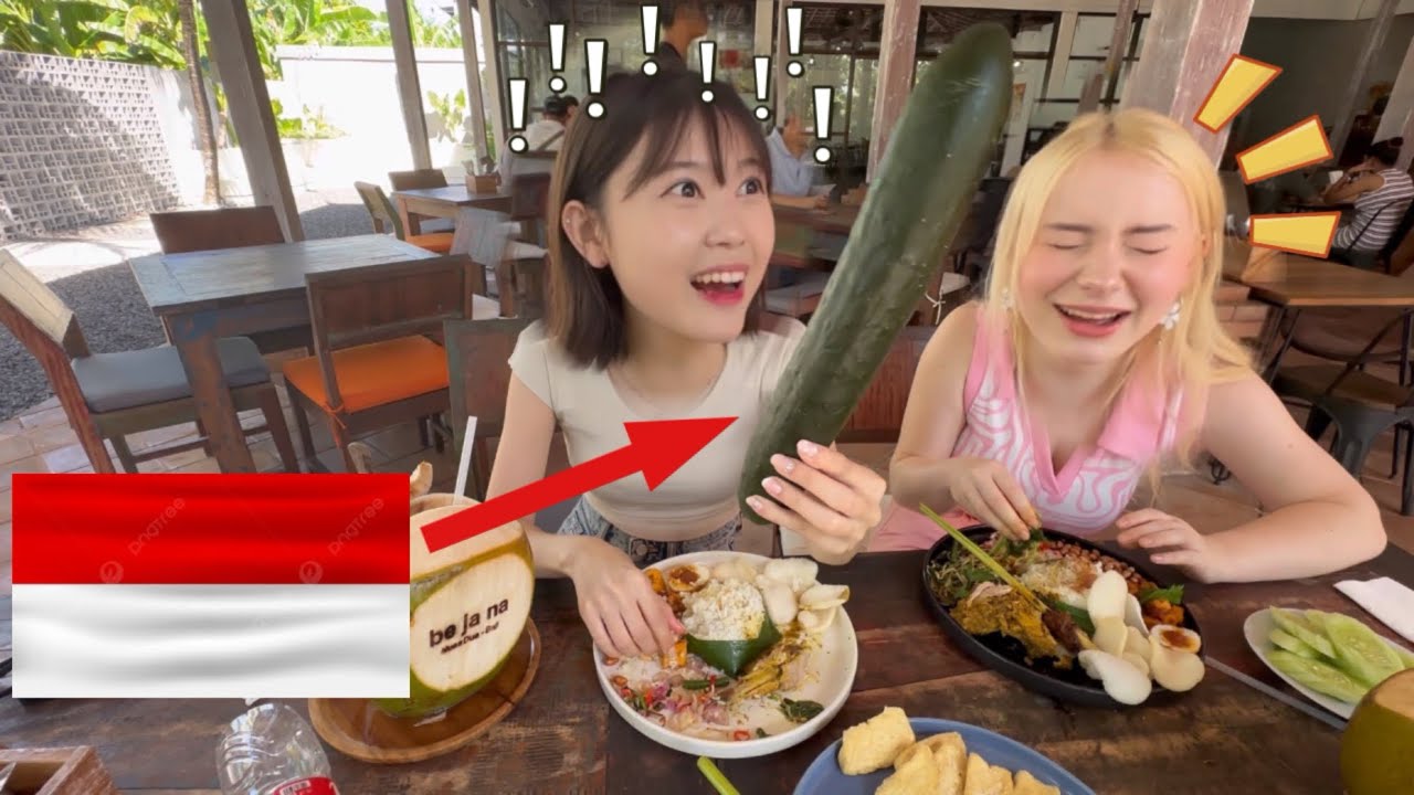 Hunting Indonesia food with bulebarbie🇮🇩❤️