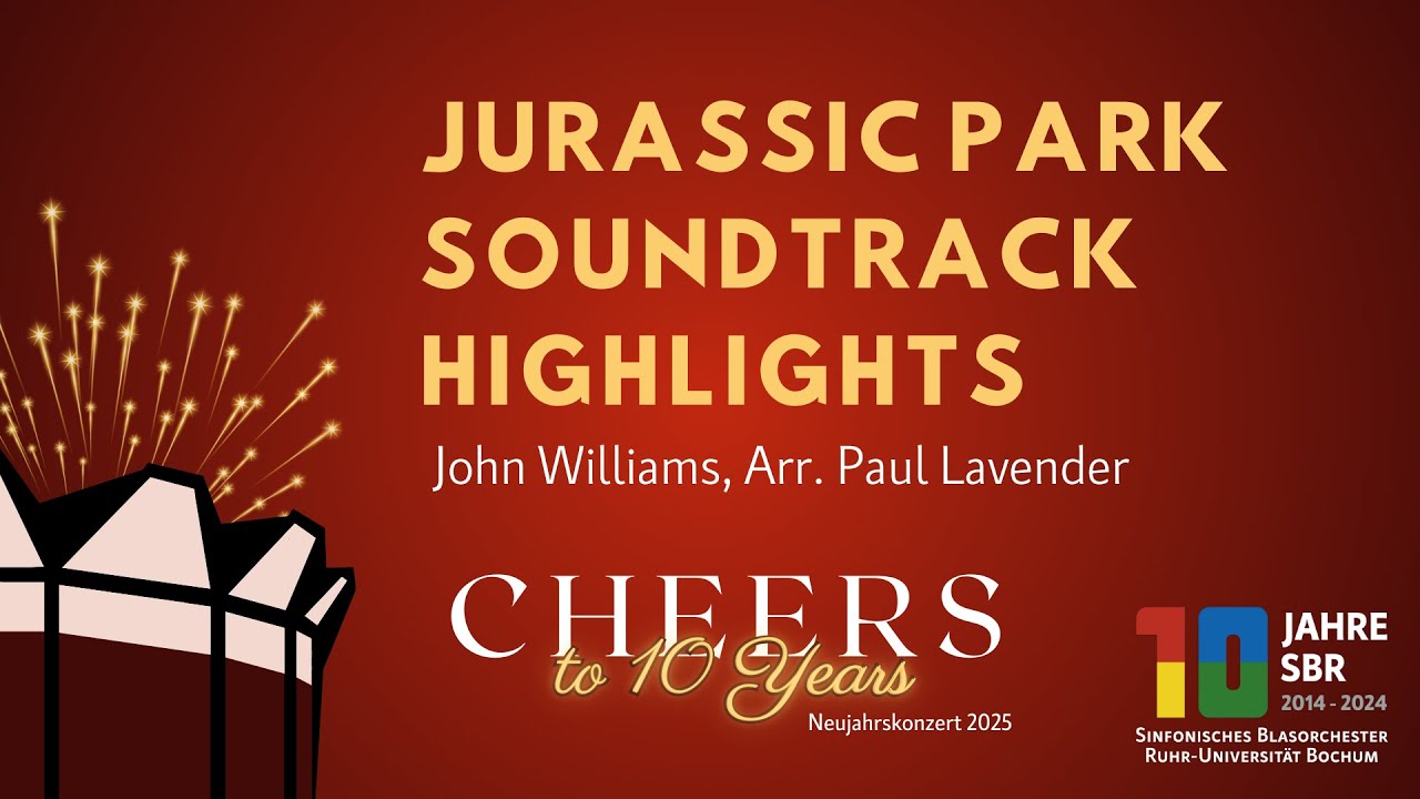 Jurassic Park Soundtrack Highlights - John Williams / Arr. Paul Lavender [SBR]