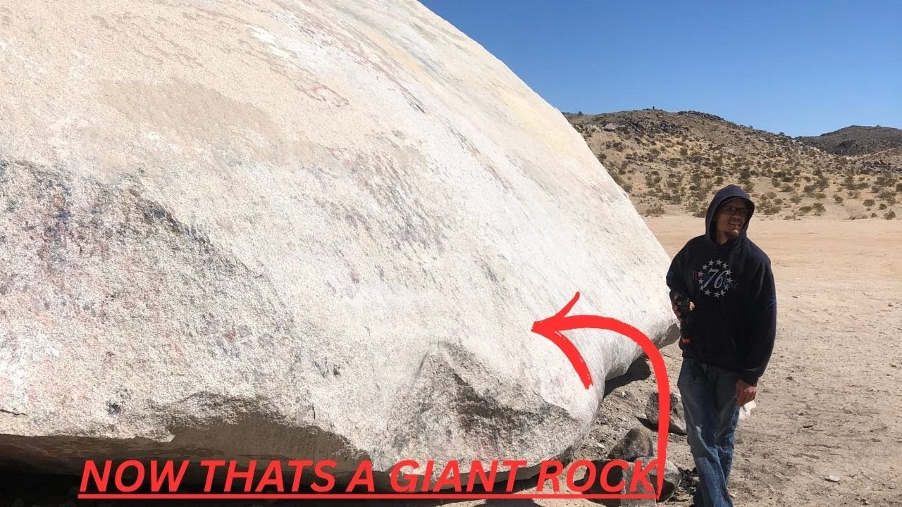 Vanlife: Now That's A Giant Rock