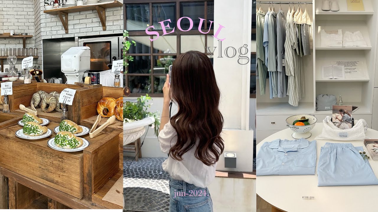 trip vlog.2泊3日の韓国旅行🇰🇷💘新沙モクサル🍴,話題の塩パン🥐,聖水ツアー,東大門ナイトショッピング🛒