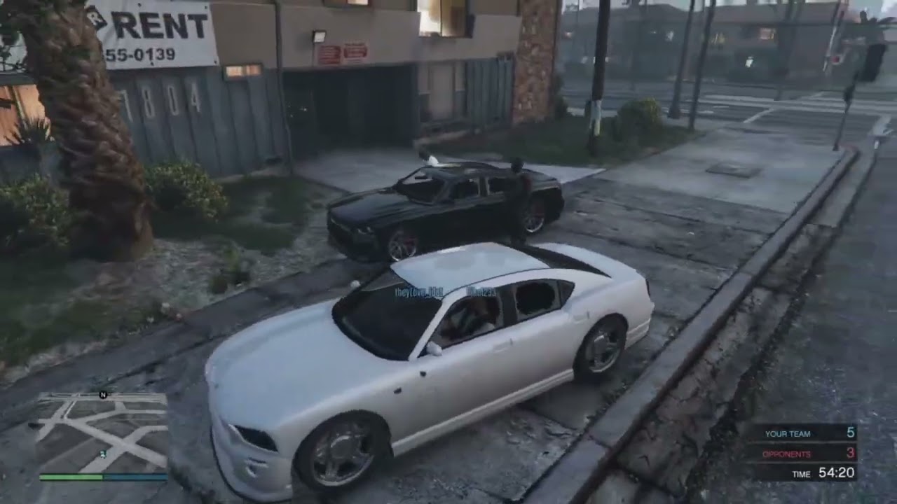 I got up with my opps in gta 5 rp