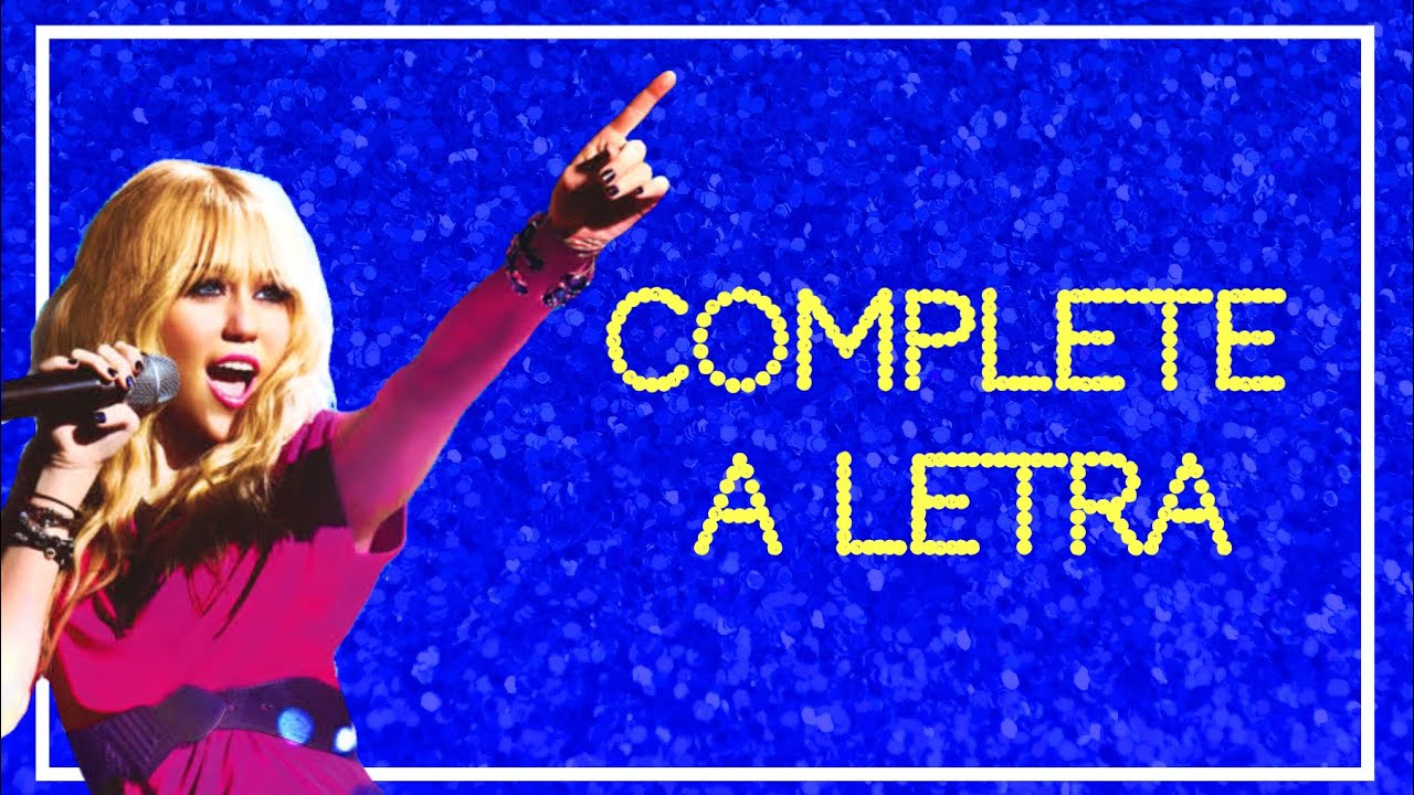 DESAFIO DO COMPLETE A LETRA (VERSÃO ABERTURA DAS SÉRIES DA DISNEY) | Disney Mania
