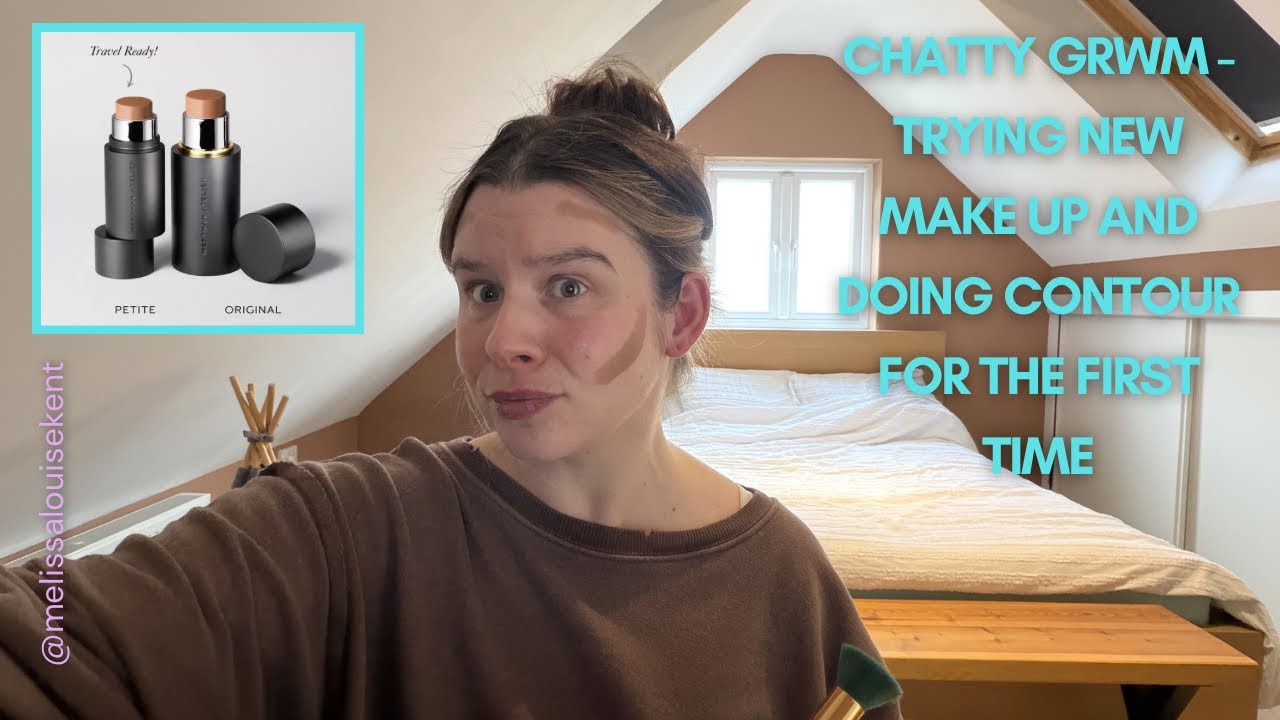 GRWM - ABSOLUTE FAIL - USING CONTOUR FOR THE FIRST TIME #makeup #grwm #contour #fail 