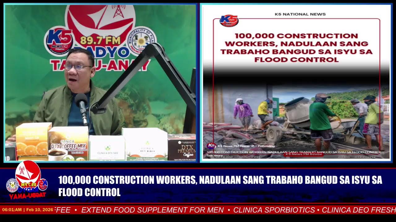 TOP OF THE HOUR NEWS with Gae Aligaen | February 10, 2026