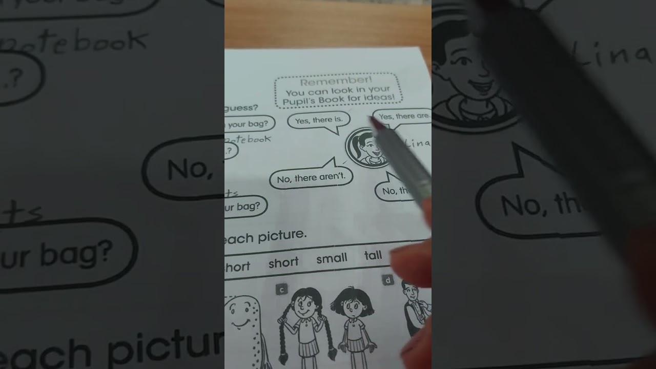 كتاب النشاط انكليزي للصف الرابع الإبتدائي Unit 1 Lesson 4 