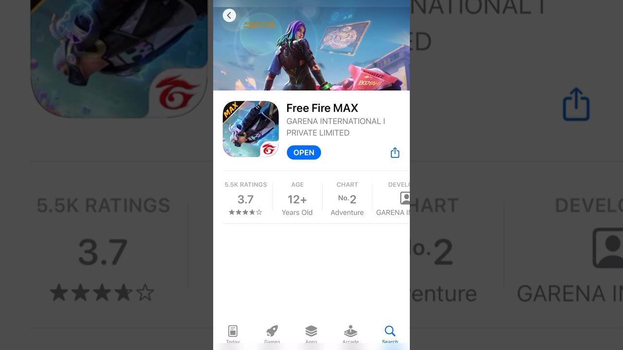 How to download free fire in iPhone 📲 | free fire ko iPhone ma kasy download kary 😃 | #iphone #ff